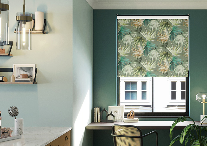 Azumi, Green Leaf - Roller Blind - Image 3